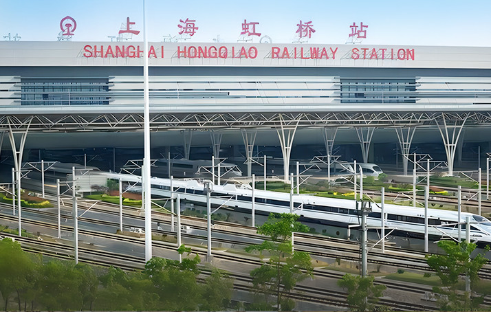 LSZH-kabler til Shanghainan Hongqiao jernbanestasjon